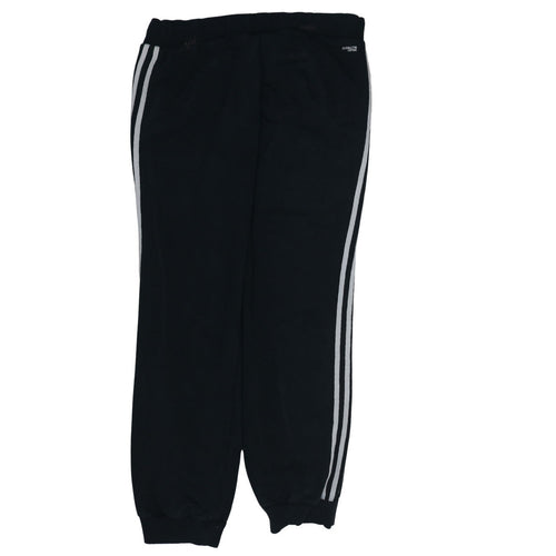 Adidas Women's Black Jogger Sweatpants S Elastic Waist Fleece