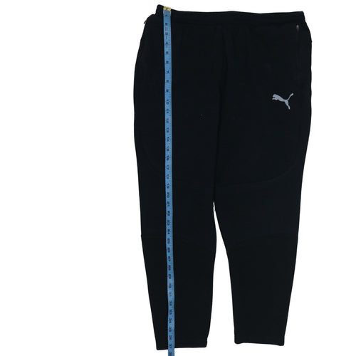 Puma Men's Black XL Jogger Fleece Activewear Trousers