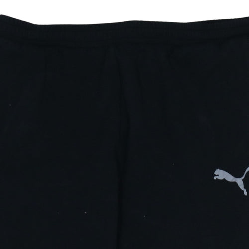 Puma Men's Black XL Jogger Fleece Activewear Trousers