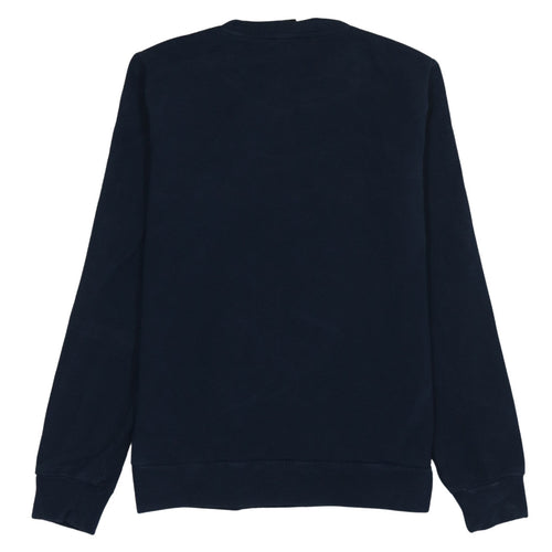 Emporio Armani EA7 Women's Navy Blue Logo Sweatshirt Size M