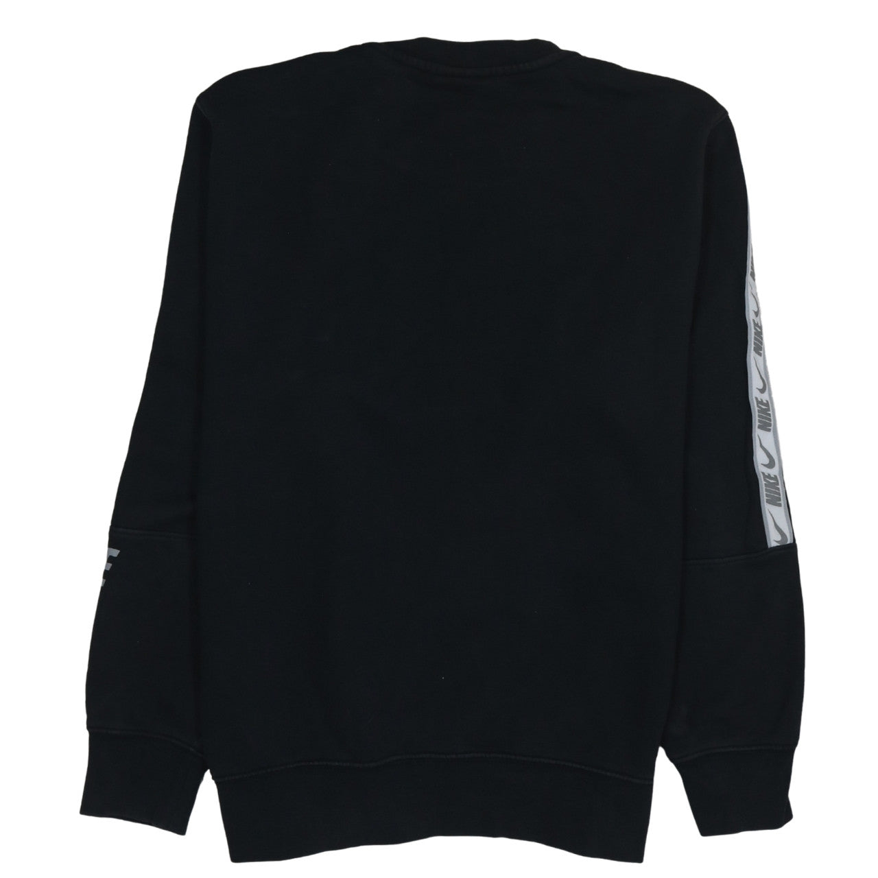 Nike Men's Black Sweatshirt M Pullover Crew Neck Logo Sportswear