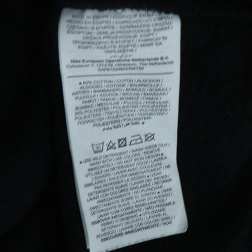 Nike Men's Black Sweatshirt M Pullover Crew Neck Logo Sportswear