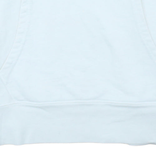 Levi's Women's White Pullover Hoodie Small Rainbow Logo