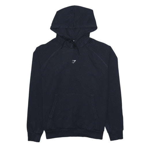 Gymshark Mens Black Pullover Hoodie Size M Regular Fit