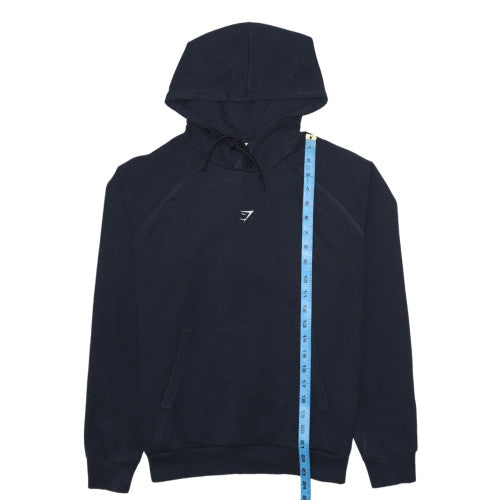 Gymshark Mens Black Pullover Hoodie Size M Regular Fit