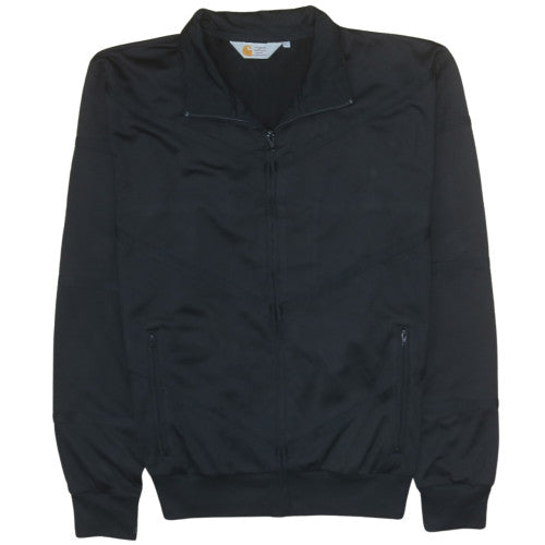Carhartt Men's Black L Dakota Track Jacket Full Zip Polyester