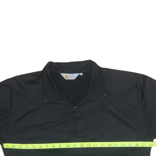Carhartt Men's Black L Dakota Track Jacket Full Zip Polyester