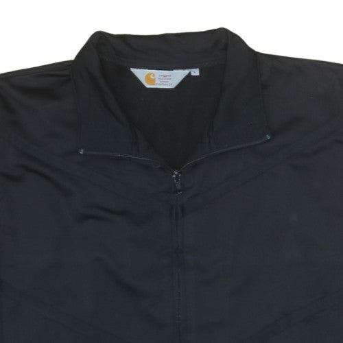Carhartt Men's Black L Dakota Track Jacket Full Zip Polyester