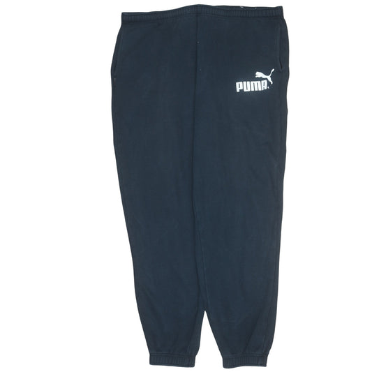 Puma Men’s Black 2XL Jogger Sweatpants Fleece Lined