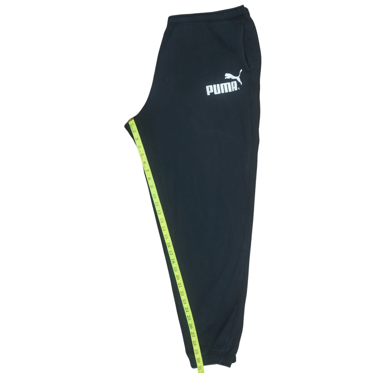 Puma Men’s Black 2XL Jogger Sweatpants Fleece Lined