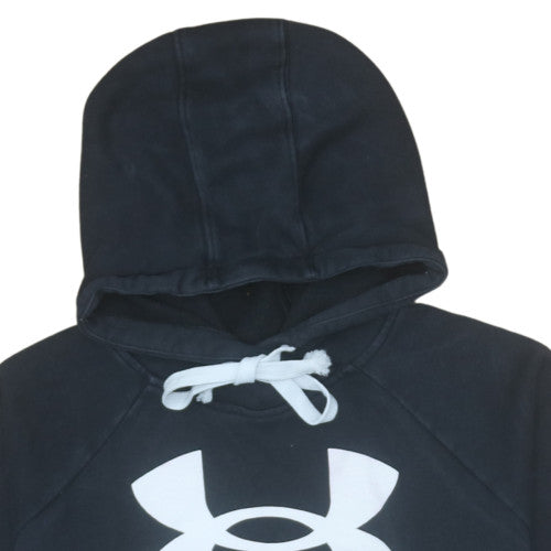 Under Armour Men's Black Pullover Hoodie L Loose Fit Sportswear