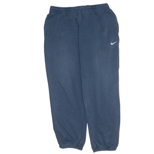 Nike Men's Blue 2XL Fleece Sweatpants with Elastic Waist
