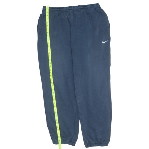 Nike Men's Blue 2XL Fleece Sweatpants with Elastic Waist