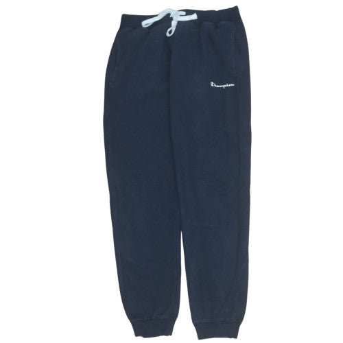 Champion Men's Navy Sweatpants Size S Cotton Blend Jogger Style