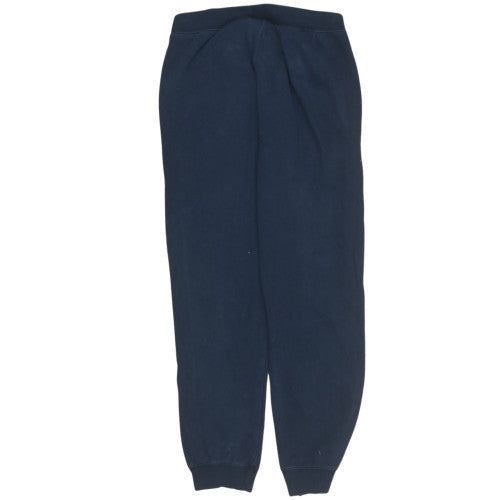 Champion Men's Navy Sweatpants Size S Cotton Blend Jogger Style