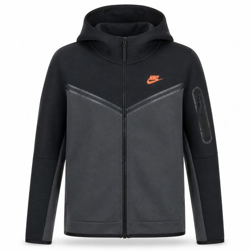 Nike Men's Black Full Zip Hoodie M Sports Fleece Jacket