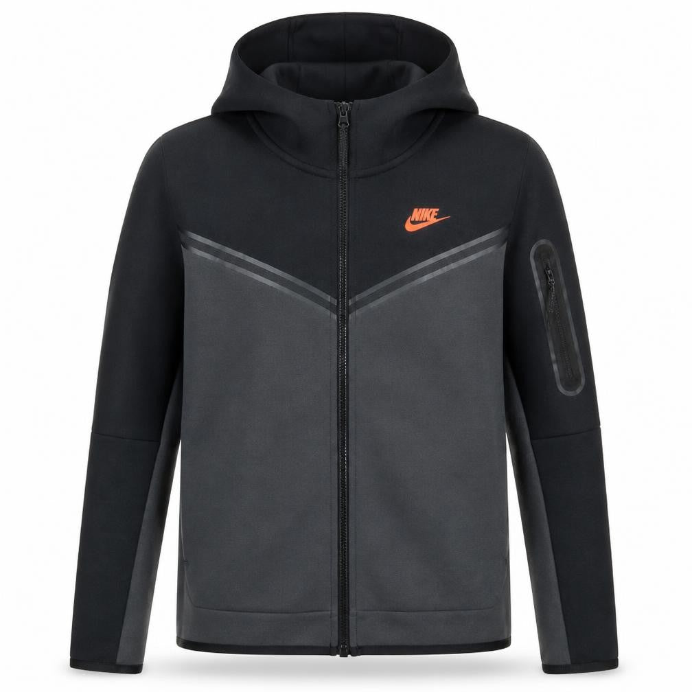 Nike Men's Black Full Zip Hoodie M Sports Fleece Jacket