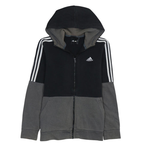 Adidas Men's Black Full Zip Hoodie Small Sports Fleece Jacket