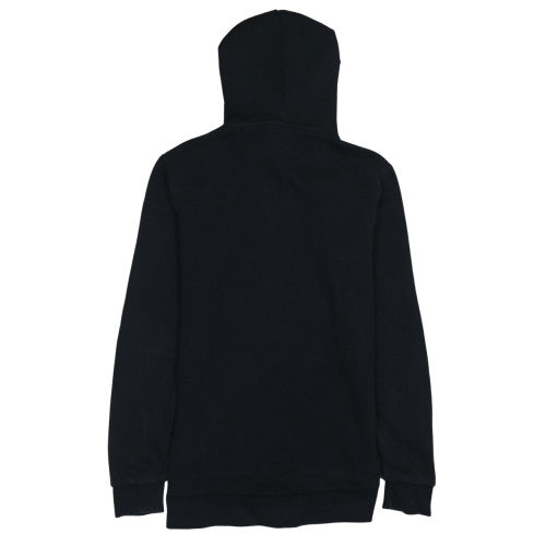Adidas Men's Black Small Pullover Hoodie with Red Logo