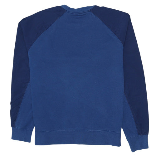 Nike Men's Blue Graphic Logo Pullover Sweatshirt Size M