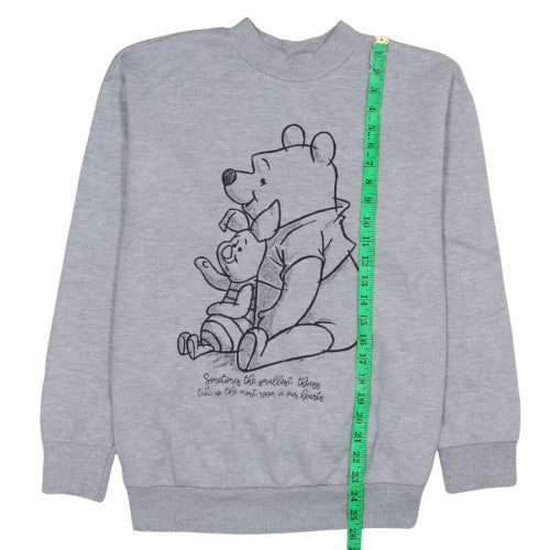 George Women Grey Winnie the Pooh Pullover Sweatshirt Size 12