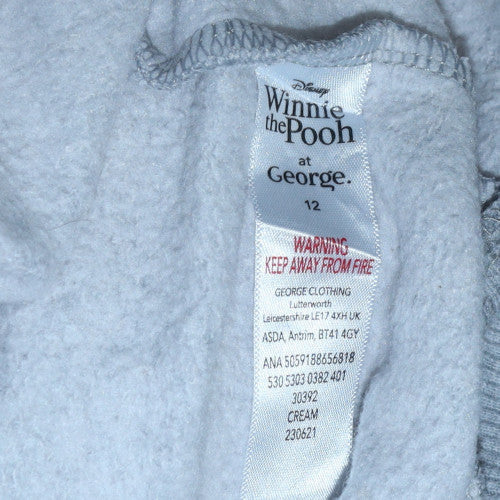 George Women Grey Winnie the Pooh Pullover Sweatshirt Size 12