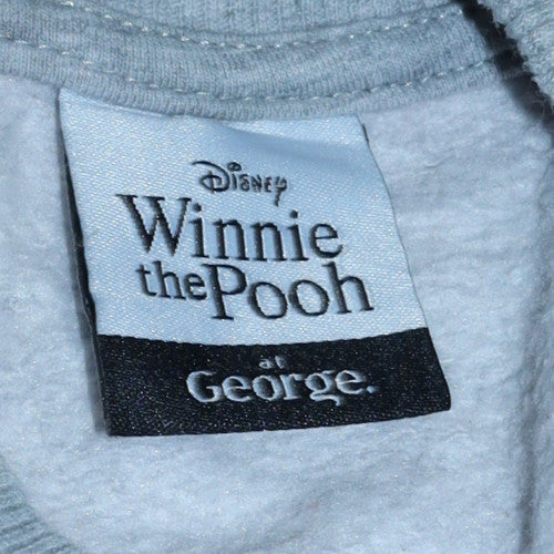 George Women Grey Winnie the Pooh Pullover Sweatshirt Size 12
