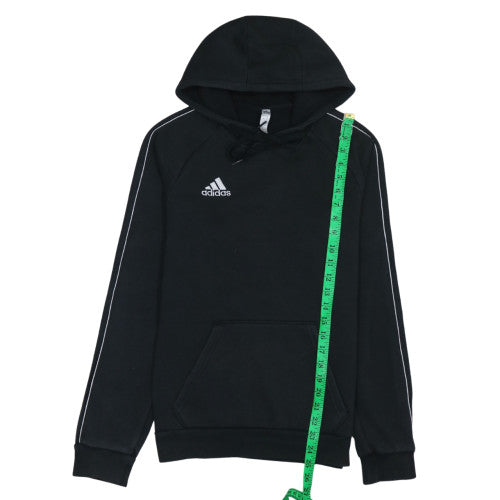 Adidas Men's Black Pullover Hoodie XS Regular Fit Sportswear
