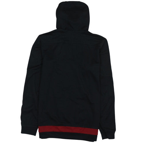 Adidas Men’s Black AC Milan Pullover Hoodie Small Regular Fit