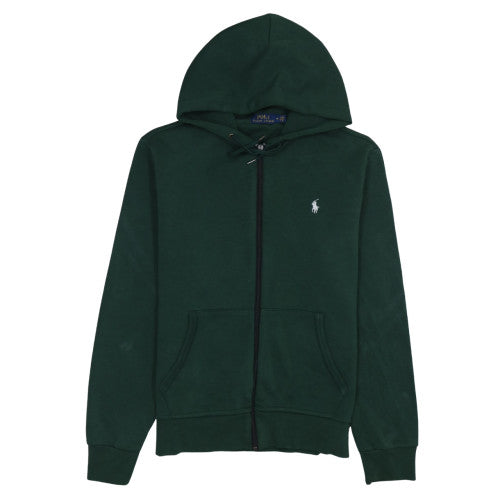 Ralph Lauren Men's Green Full Zip Hoodie M Regular Fit