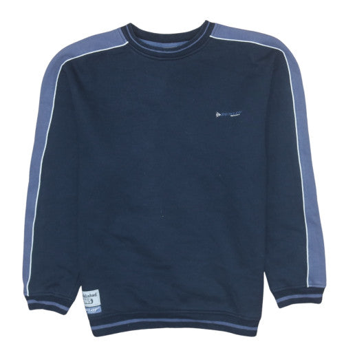Dunlop Men's Blue XL Pullover Sweatshirt Crew Neck Sports Top