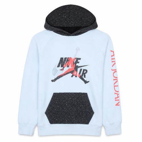 Nike Boys White Air Jordan Pullover Hoodie 12-13 Years Graphic Fleece