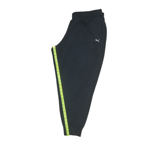 Puma Men’s Black Fleece Sweatpants 2XL Regular Fit Casual Sportswear