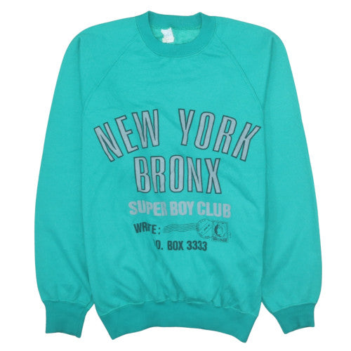 G Tani Womens Teal Graphic Pullover Sweatshirt XL Casual