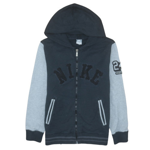 Nike Men's Black Full Zip Hoodie Size M Sportswear