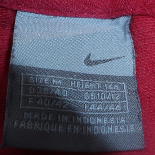 Nike Air Women's Pink Full Zip Hoodie Size M 10/12 Cotton Blend