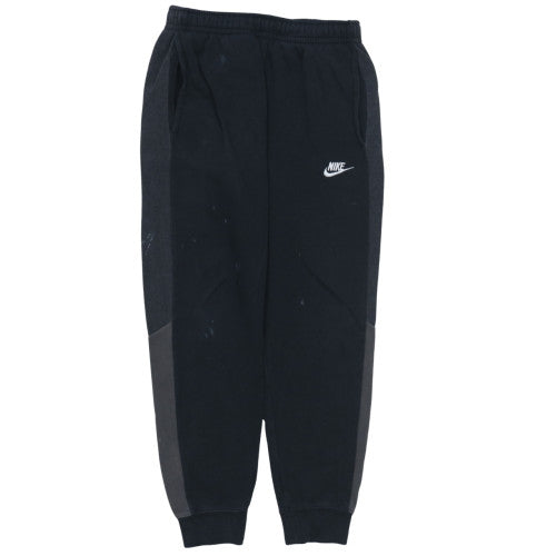 Nike Men's Black Fleece Jogger Trousers Size S Regular Fit