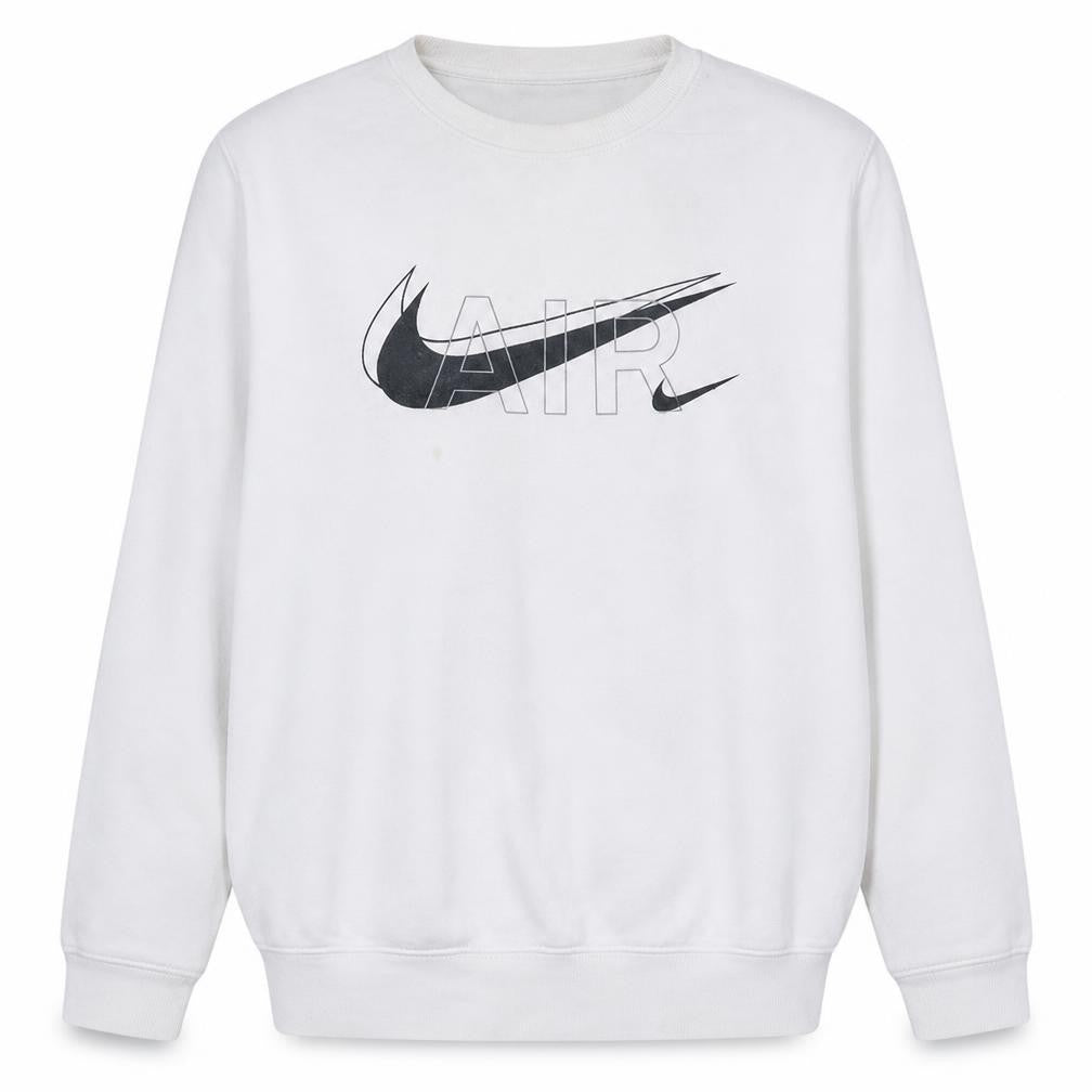 Nike Women’s White AIR Logo Crew Neck Sweatshirt XL