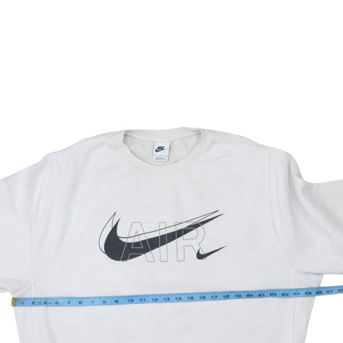 Nike Women’s White AIR Logo Crew Neck Sweatshirt XL