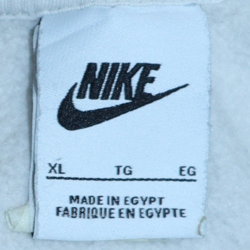 Nike Women’s White AIR Logo Crew Neck Sweatshirt XL