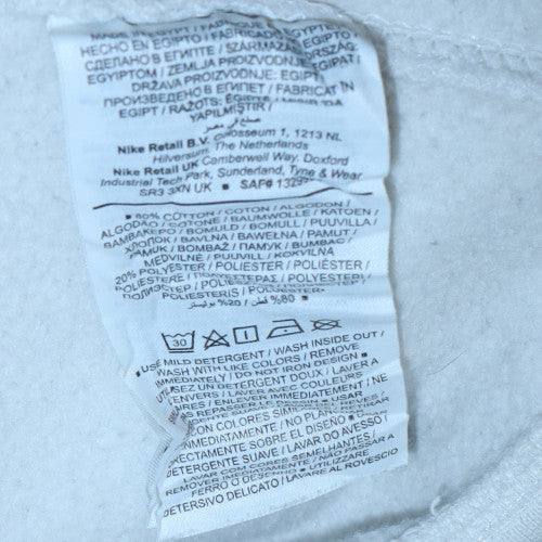 Nike Women’s White AIR Logo Crew Neck Sweatshirt XL