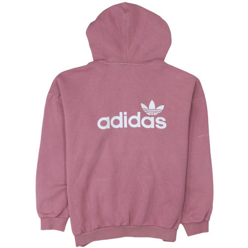 Adidas Women’s Pink Pullover Hoodie Size 8 Cotton Blend Casual