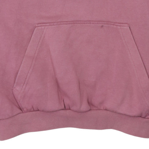 Adidas Women’s Pink Pullover Hoodie Size 8 Cotton Blend Casual