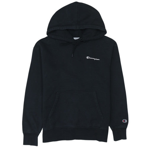 Champion Women's Black Small Pullover Hoodie Cotton Blend
