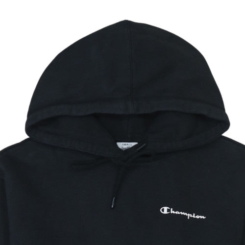 Champion Women's Black Small Pullover Hoodie Cotton Blend