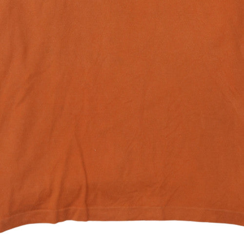 Luomo Sport Men's Brown XL Collared Henley Sweatshirt