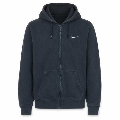Nike Men's Black Full Zip Fleece Hoodie Size M