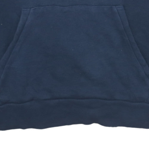 Adidas Men's Blue Pullover Hoodie Size S Sports Fleece Sweatshirt