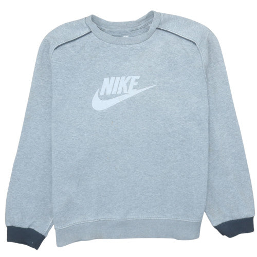 Nike Women’s Grey Crew Neck Pullover Sweatshirt M
