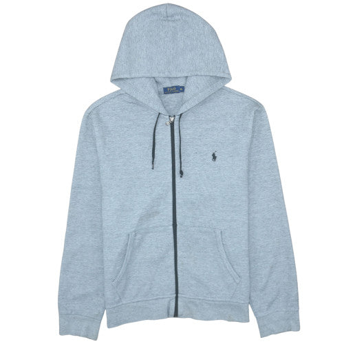 Ralph Lauren Men's Grey Full Zip Hoodie XL Regular Fit
